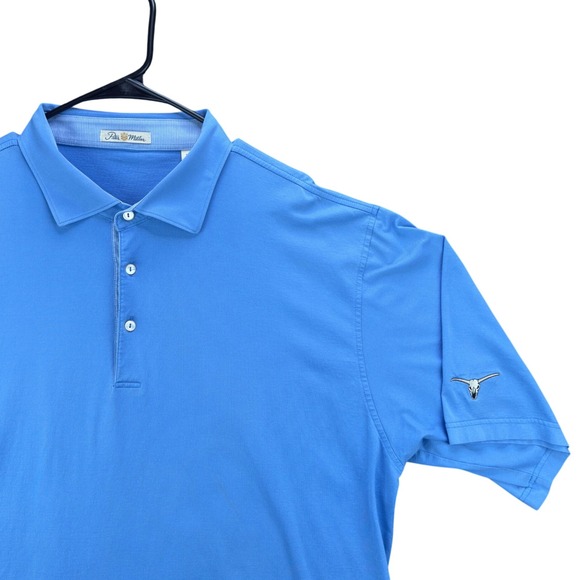 Peter Millar Other - Peter Millar XXL Mens Golf Polo Shirt Blue Performance Double Mercerized Cotton